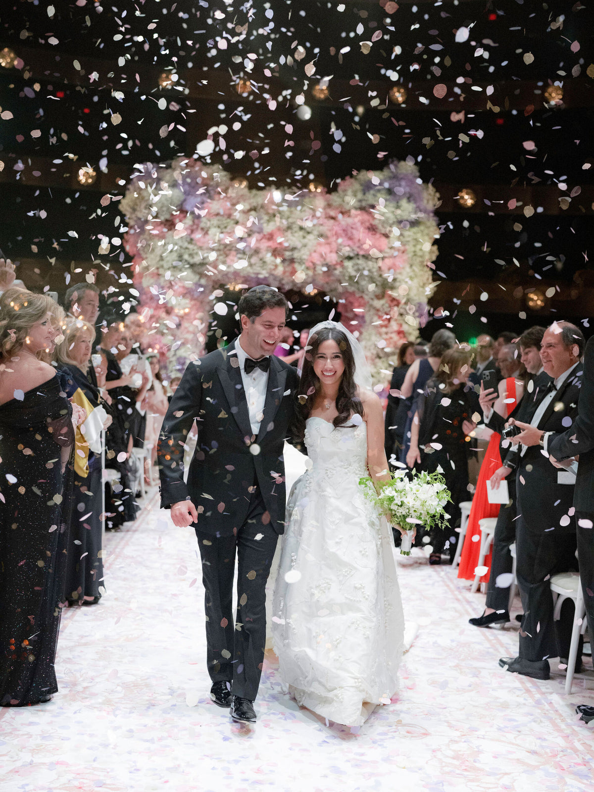 This Couple Hosted The First-Ever Wedding Onstage at Lincoln Center