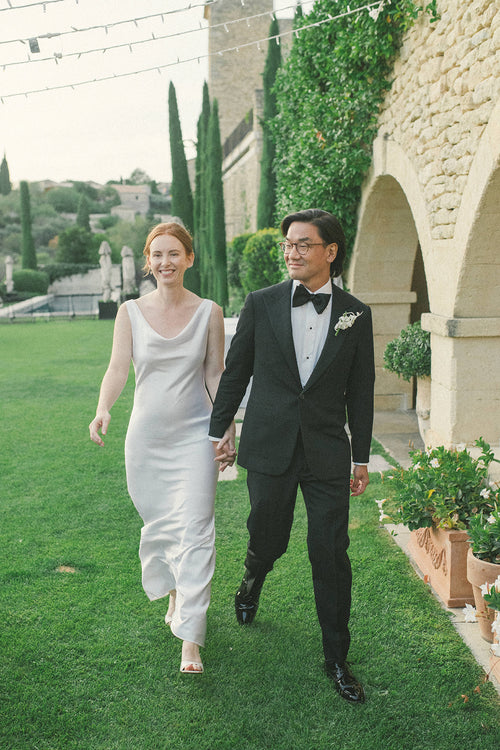 This Bride (and Her Baby Bump) Partied Until The Early Hours at Her French Destination Wedding