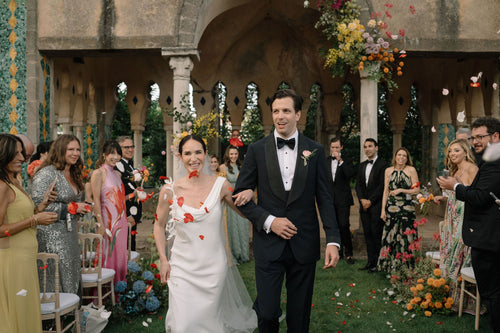 After Meeting at a Wedding, This Couple Celebrated Their Own at Villa Cimbrone