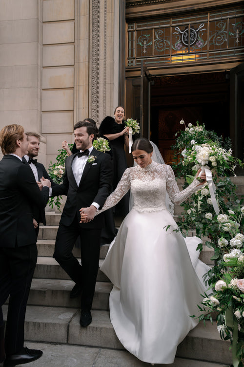 This Bride Turned to OTM’s Style Director to Curate Her New York City Wedding Trousseau
