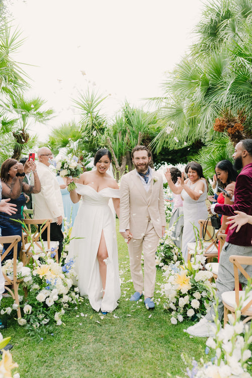A Day Spent in Sorrento Inspired This Late Summer Destination Wedding at Villa Silvana