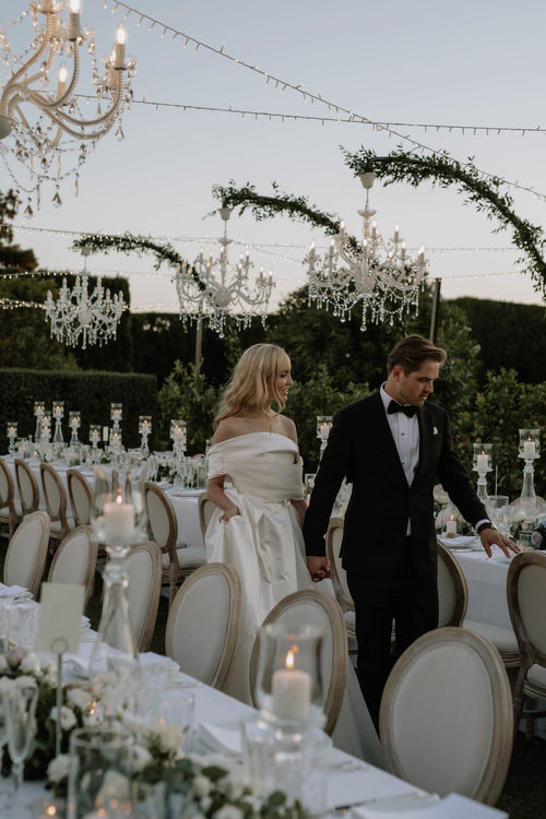 A Romantic Wedding in a 500-Year-Old Grotto at Villa Gameraia in Florence