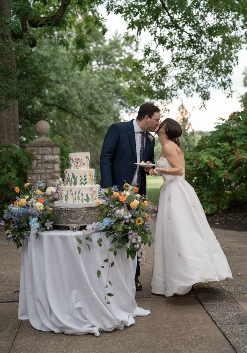 An Elegant English Garden Party-Inspired Jewish Wedding in St. Louis