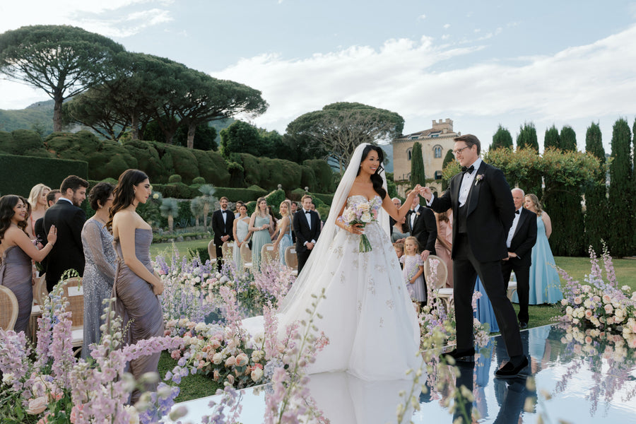 A "Dream Suspended in Sunlight" Wedding at Villa Cimbrone