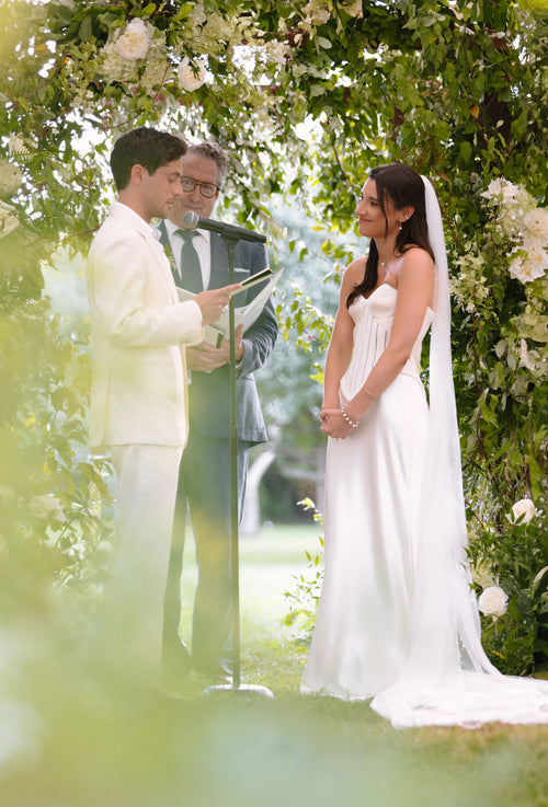 Ralph Lauren Director of Global Merchandising for Men’s Polo Liz Johnson and Dan Cappetta Wed at Her Family’s Home