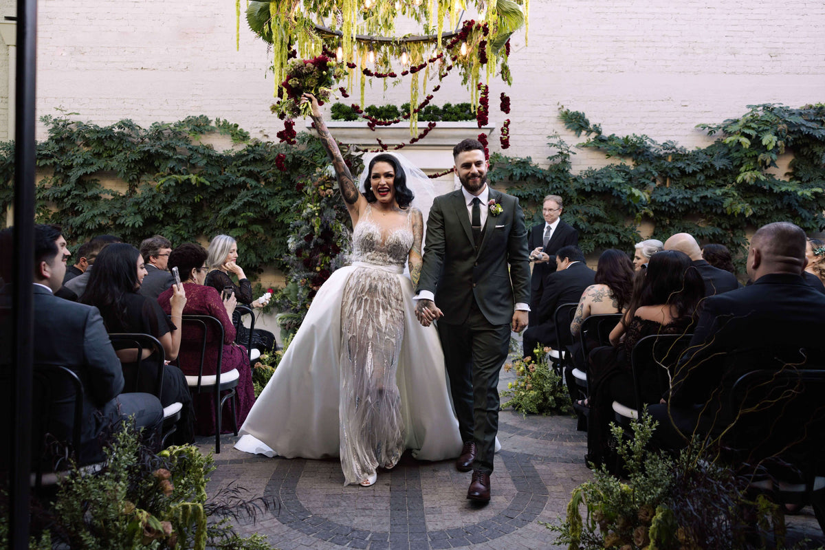 An All-Female Mariachi Band Celebrated Melt Cosmetics Co-Founder Lora Arellano and Shawn Smith’s Hollywood Nuptials
