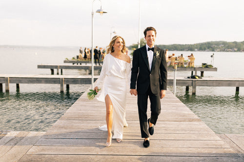 An Intimate Wedding Celebrating Love and the Merging of Two Families at the Lake House on Canandaigua