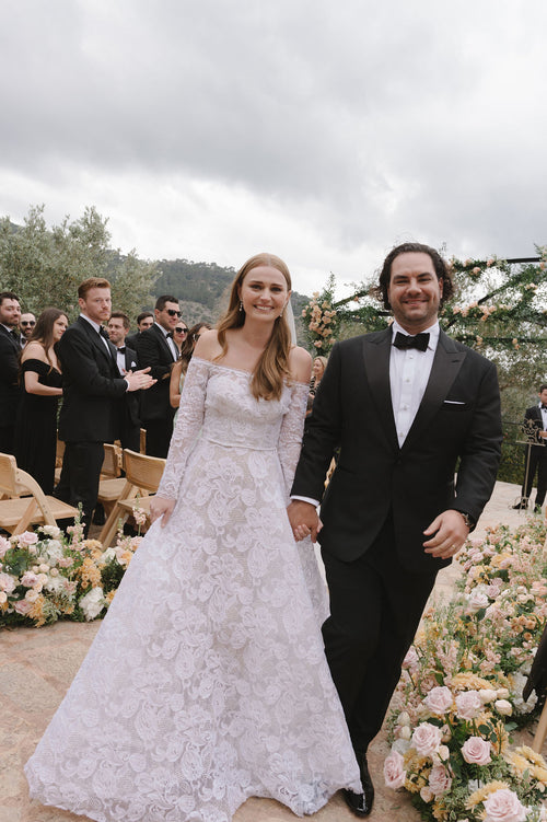 These Doctors, Who Met in an Operating Room, Wed in an Olive Grove Overlooking The Sea in Mallorca