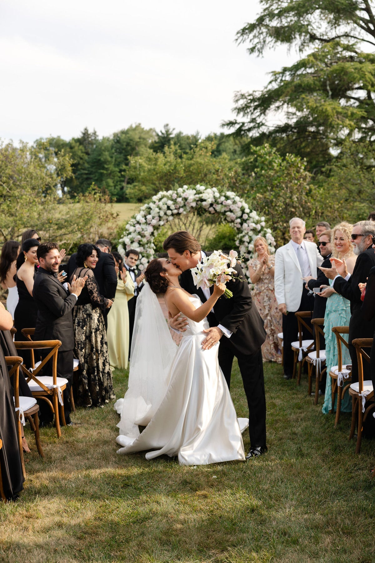 Maral Eslamlo and John Hunter Nolan’s Wedding at The Rockefeller Estate Blended Persian and American Traditions