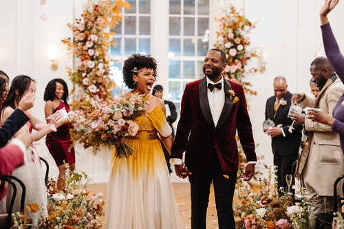 <i> Hamilton</i> Actress Marja Harmon's Parisian Golden Hour–Inspired Wedding in Nashville