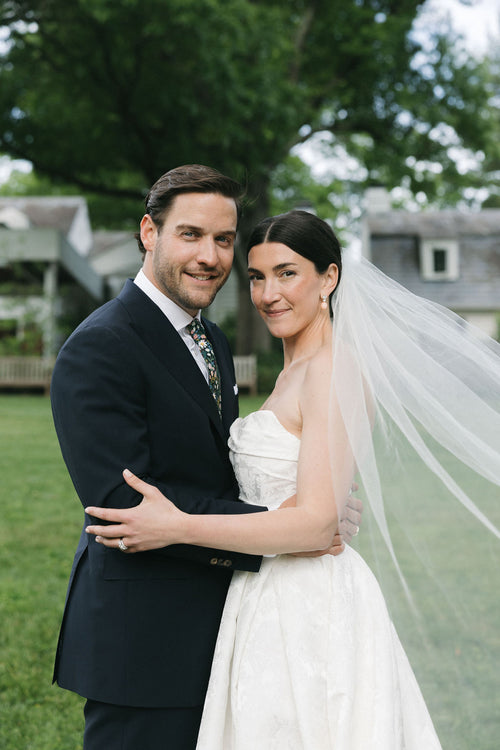 Artist Meredith Hanson and TikTok Brand Partnerships Manager Patrick Schramm’s Spring Garden Wedding