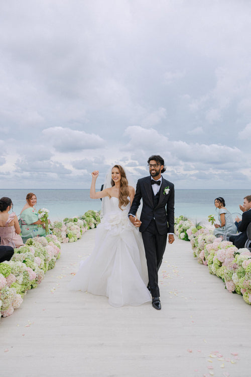 Professional Golfer Akshay Bhatia and Presleigh Schultz’s Thoughtful, Multi-Day Wedding in The Bahamas