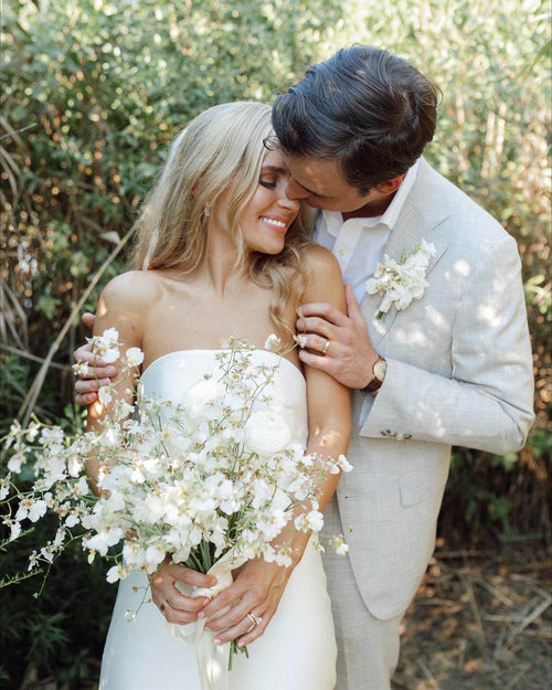 Over The Moon Styled This Bride For Her Intimate, Orchid-Inspired Wedding at The Crow's Nest