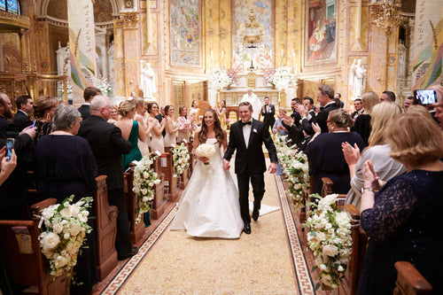 The Bride's Great-Grandfather Set the Stage for Her Classic Wedding in New York City