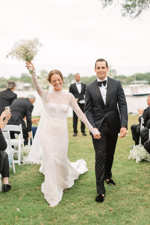 WeWoreWhat COO Moe Paretti and Drew Simmons Said I Do at the Country Club of Charleston