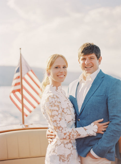 This "California Contemporary” Wedding Took Place in the 1960 Winter Games’ Olympic Village