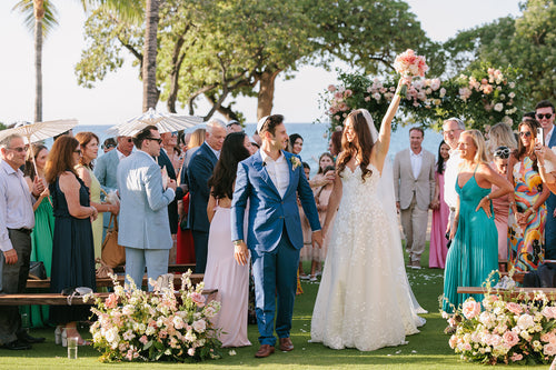 NLA Collection Founder Natalie Wise’s Emotional Destination Wedding at Kona Village in Hawaii