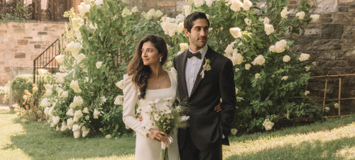 A Symbolic and Relaxed Wedding with a Four-Course Reception Dinner at Blue Hill at Stone Barns