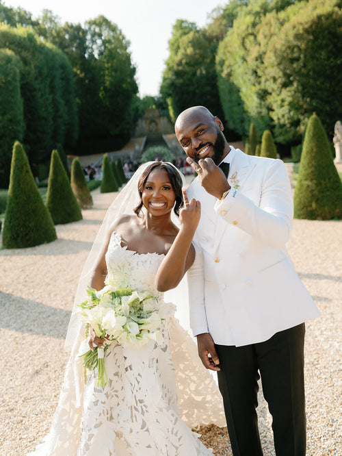 A Wedding in Paris That Honored The Couple’s Nigerian and Haitian Roots
