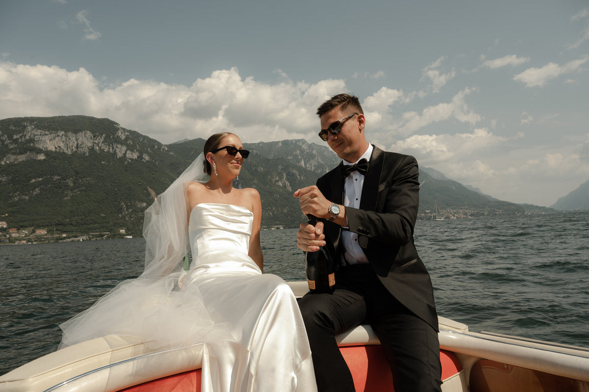 A "Timeless With a Touch of Modern Flair" Destination Wedding at Relais Villa Vittoria in Lake Como