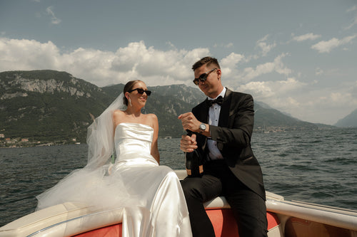 A "Timeless With a Touch of Modern Flair" Destination Wedding at Relais Villa Vittoria in Lake Como