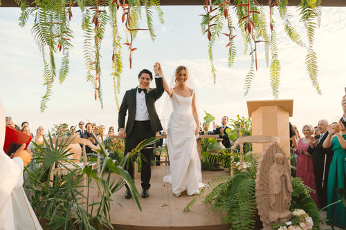 After Their Shared Birthday Brought Them Together, Amy Abbott Events Lead Planner Paola Franssen and Guillermo Nieto Wed in Baja