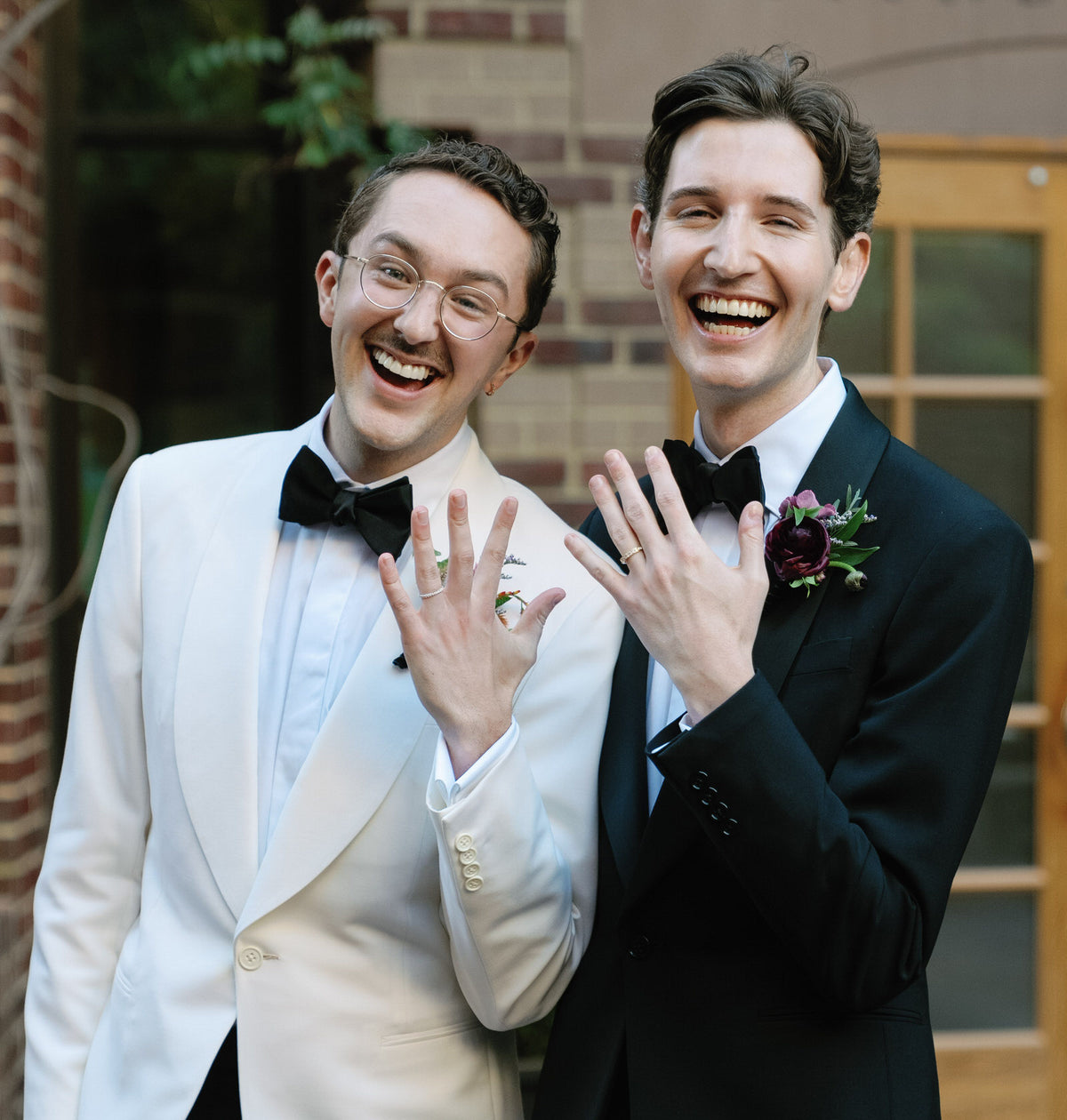 These Grooms Drew Inspiration From Raf Simons’s Dior Couture Shows For Their Nuptials in Georgetown