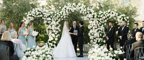The Newlyweds Headed to In-N-Out After Their Timeless Wedding at Rosewood Miramar Beach