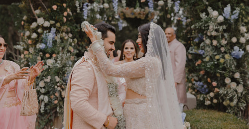 This Couple Hosted Just 24 Guests for Their Dream Italian Garden Wedding