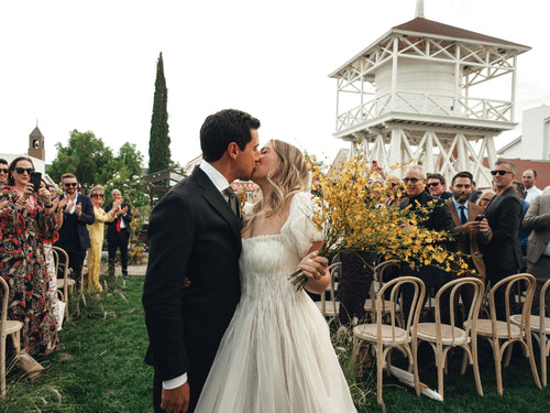 Rachel Karten and Greg Costanzo's Romantic Outdoor Wedding at The Inn at Mattei's Tavern