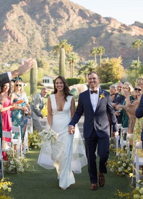 Apricity Event Co. Owner Rachel Urban Orr's Spring Wedding Ceremony at Mountain Shadows in Scottsdale