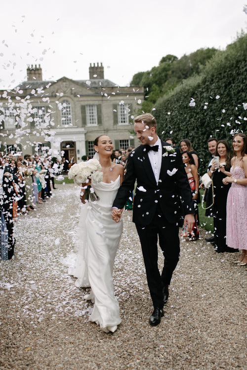 The Bride Walked Down The Aisle in West Sussex to "Simply The Best" From <i>Schitt’s Creek</i>