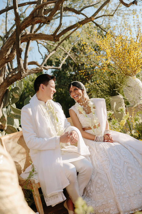 The Desert Drove The Aesthetic at This South Asian Wedding in Scottsdale
