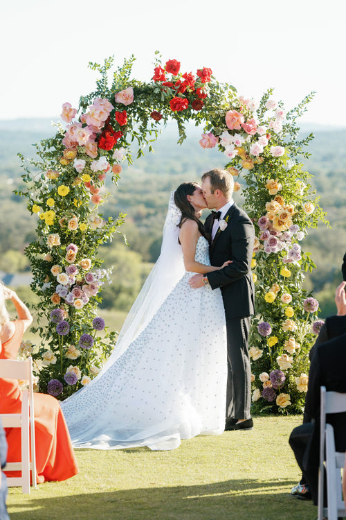 A Wedding of Vivid Color at Horseshoe Bay Resort in the Texas Hill Country