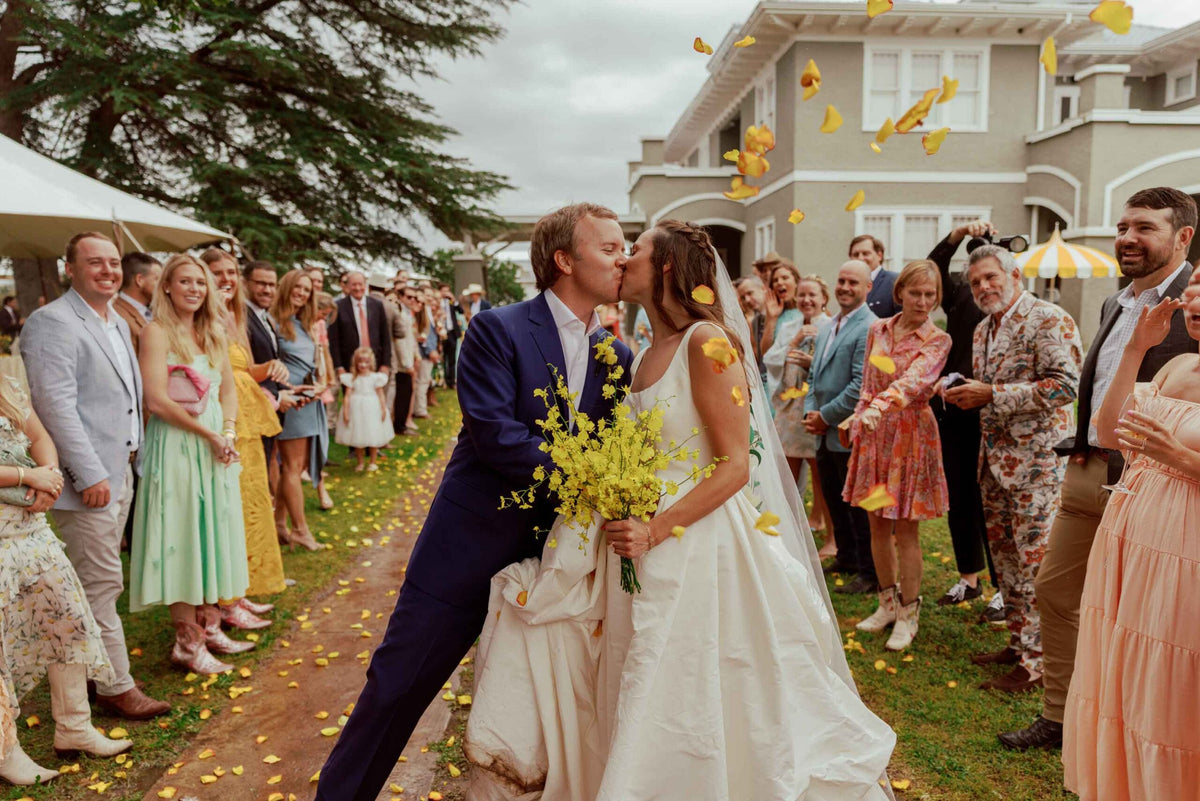 Miron Crosby Co-Founder Sarah Means Wore Custom Boots to Her Hometown Wedding in Marfa, Texas