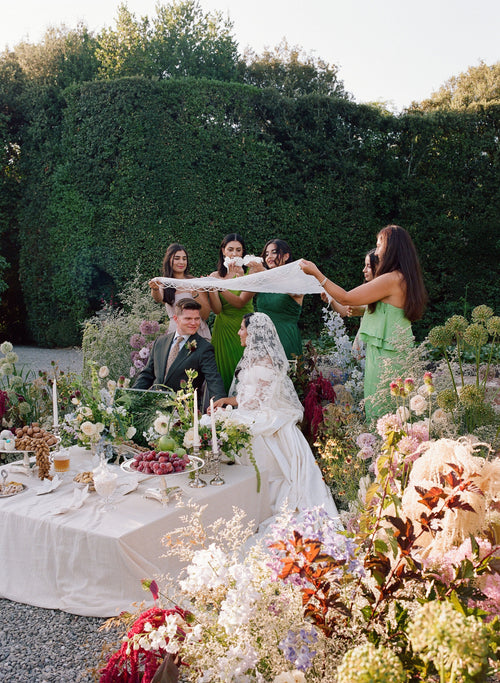 A Persian Wedding in Italy That was an Homage to Botticelli’s Paintings