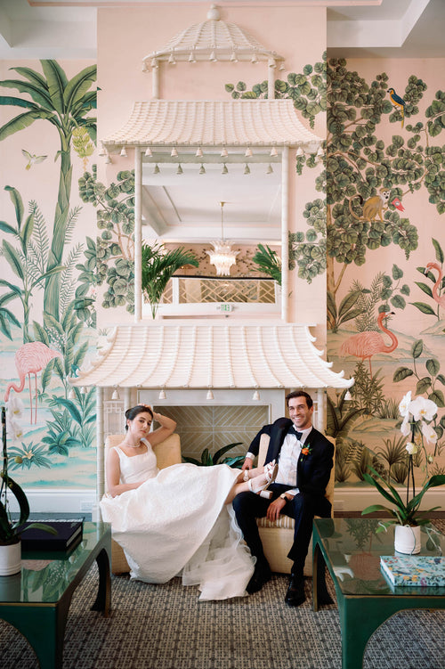 A "Fun Palm Beach Glam" Wedding Weekend at The Colony Hotel and The Flagler Museum