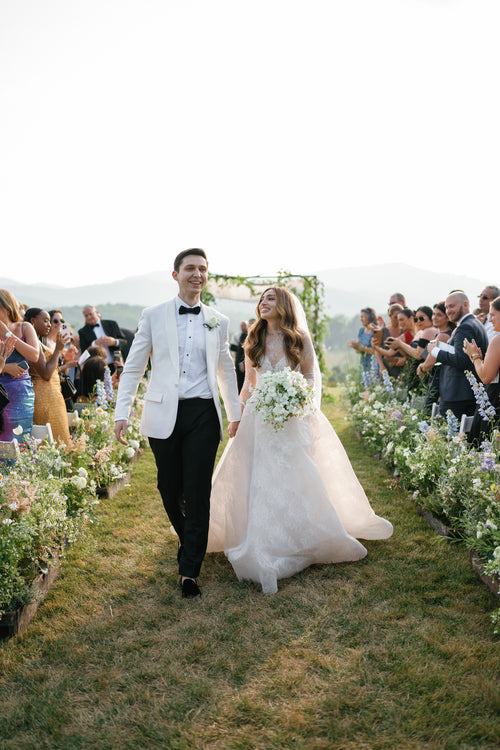 A Joyous Garden Party Wedding in Virginia Wine Country