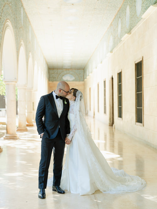 Stephanie Hill's Intimate At-Home Miami Ceremony Was Followed by a Classic Wedding in Mérida One Year Later