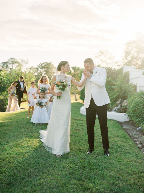 The Bride Exchanged Vows at Her Renowned Landscape Architect Uncle’s Ranch in Florida
