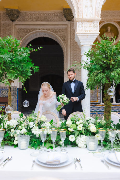 A Destination Wedding at Casa de Pilatos in Seville That Incorporated The Couple’s Rich European Traditions