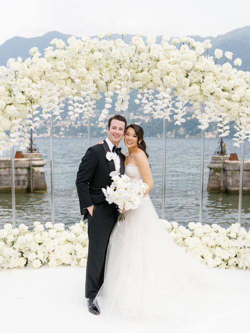 Wall Street Content Creator Vivian Tu’s Summer Lake Como Wedding Weekend Ended with a Candyland Pool Party
