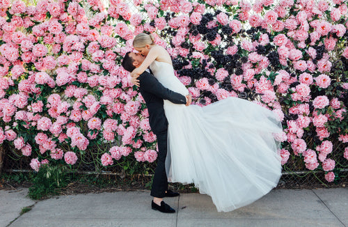 This Bride Wore Her Jacquemus Heels Until Midnight at Her Brooklyn Wedding