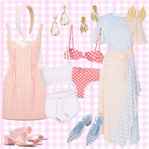 Prepare for the Rest of Summer in These Perfect Pink Gingham Looks