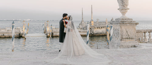 A Traditional Muslim Nikah Ceremony at Vizcaya Museum & Gardens in Miami