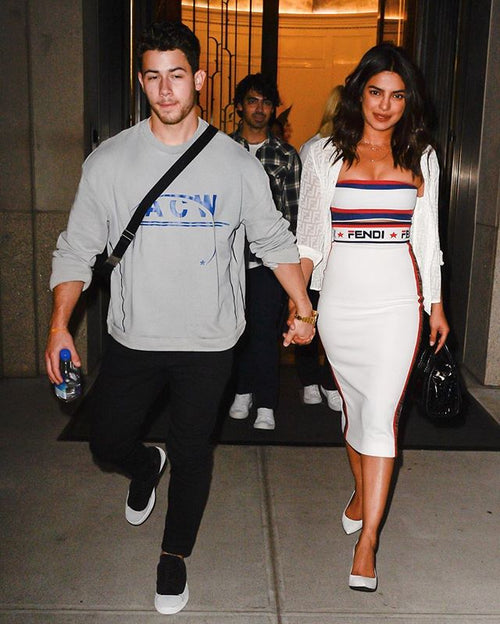 Priyanka Chopra and Nick Jonas Do Sporty Couples’ Style at the U.S. Open