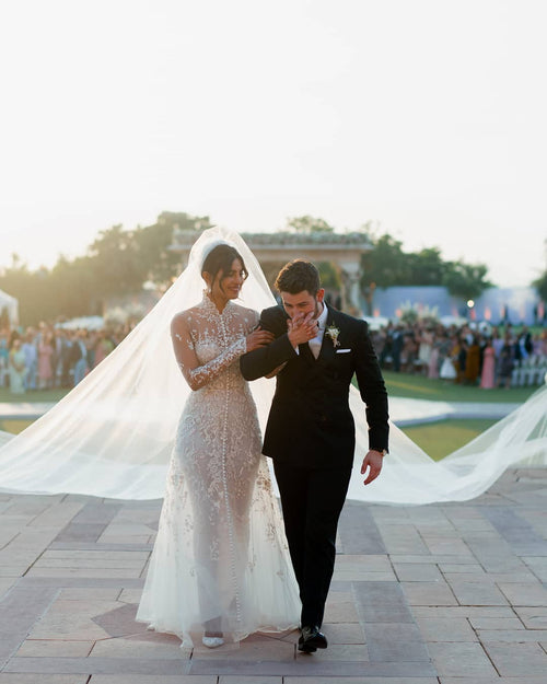 Priyanka Chopra’s Two Wedding Dresses Revealed!