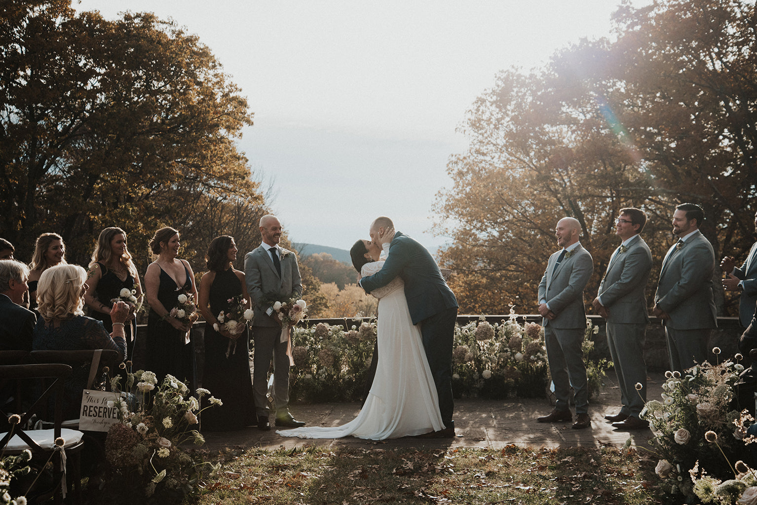 A Romantic Outdoor Wedding at Glynwood in Cold Spring