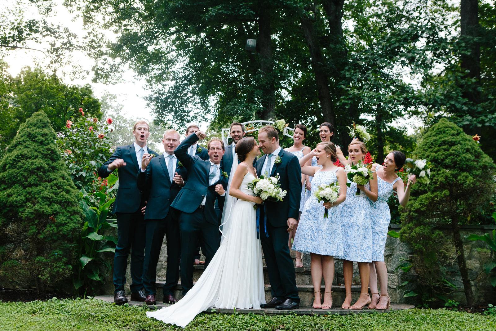 Chinoiserie Played a Huge Role in This Couple’s Baltimore Wedding