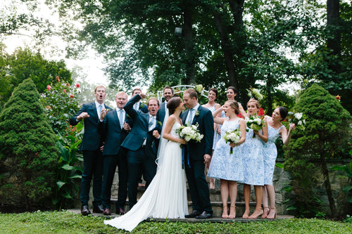 Chinoiserie Played a Huge Role in This Couple’s Baltimore Wedding
